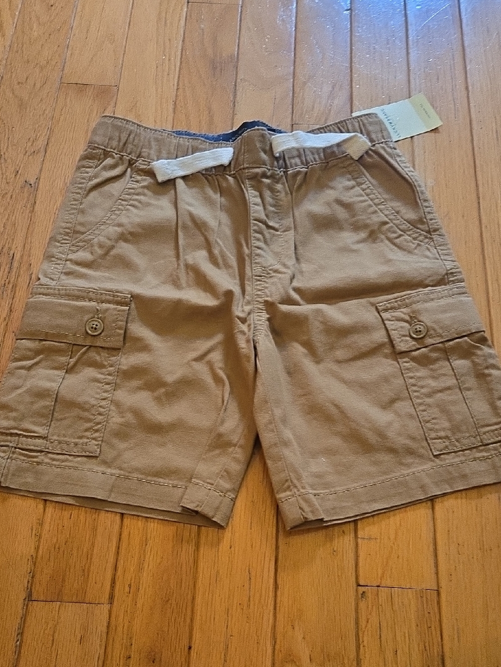 Lucky Brand Boys' Khaki Cargo Shorts